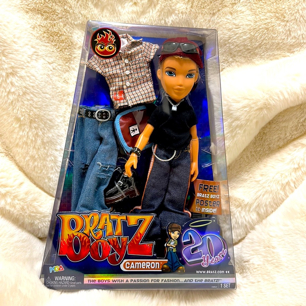 Bratz Boy Cameron with free poster inside